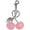 Silver, variant on Cherry Keychain & Bag Charm Topboutique Key Chain Accessories Glitter Cherry Purse Charms Metal Keychain Accessory for Women Purses Bags Handbags Wallets Backpacks,Gold