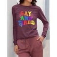 thumbnail image 2 of Colorful Lgbtq Pride Tee Long Sleeve Women's, 2 of 4