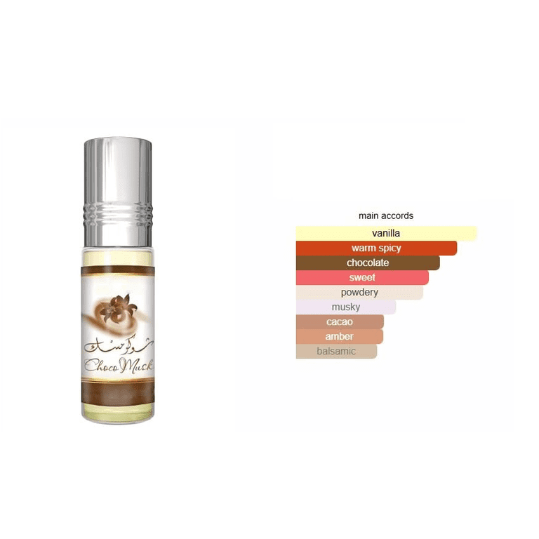 Al-Rehab Choco Musk Unisex 0.2 oz Perfume Oil Rollerball - Walmart.com