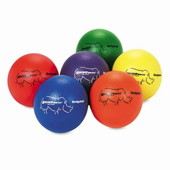 Champion Sports Rhino Skin 6'' Dodgeball Set