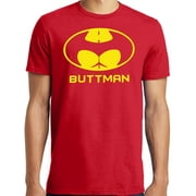 Big and Tall Buttman Bat Parody Logo