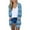 Blue, variant on Jiyugala Coats for Women Long Sleeve Cardigan for Fall With Pockets Casual Duster Lightweight Knit Cardigan Sweater
