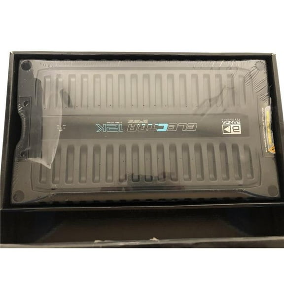 BANDA   Banda  1 Ohm Electra 12K Bass Car Amplifier Black