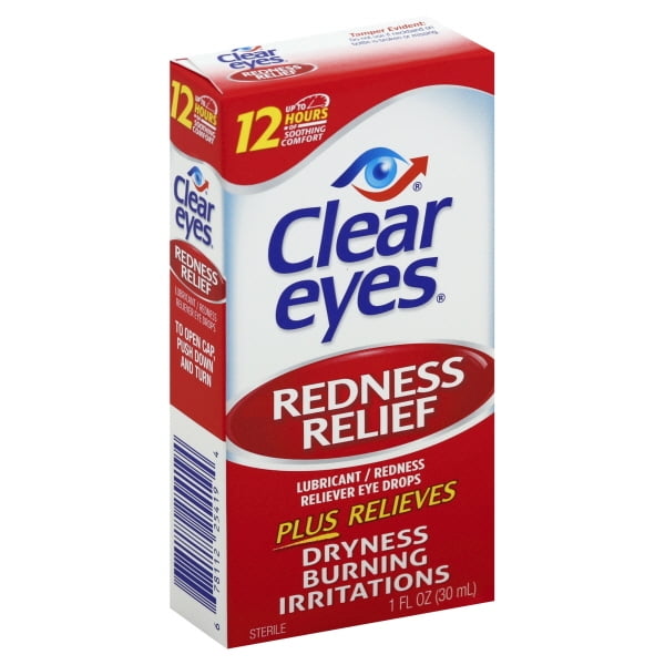 Clear Eyes Redness Relief Drops 1 oz
