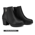 thumbnail image 2 of Botas de Tacón Grueso para Mujer DREAM PAIRS Z0EY-2, 2 of 6