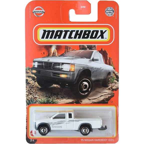 Matchbox '95 Nissan Hardbody (D21) White