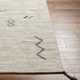 thumbnail image 4 of Hauteloom Napaskiak Wool Living Room, Bedroom Area Rug - Bohemian/Global - Gray, Black, Brown - 5' x 8', 4 of 10