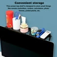 thumbnail image 1 of Screen Top Shelf for Remote Controller ABS Plastic Console Stand TV Computer Screen Top Bracket Storage Box, Black, L, 1 of 9