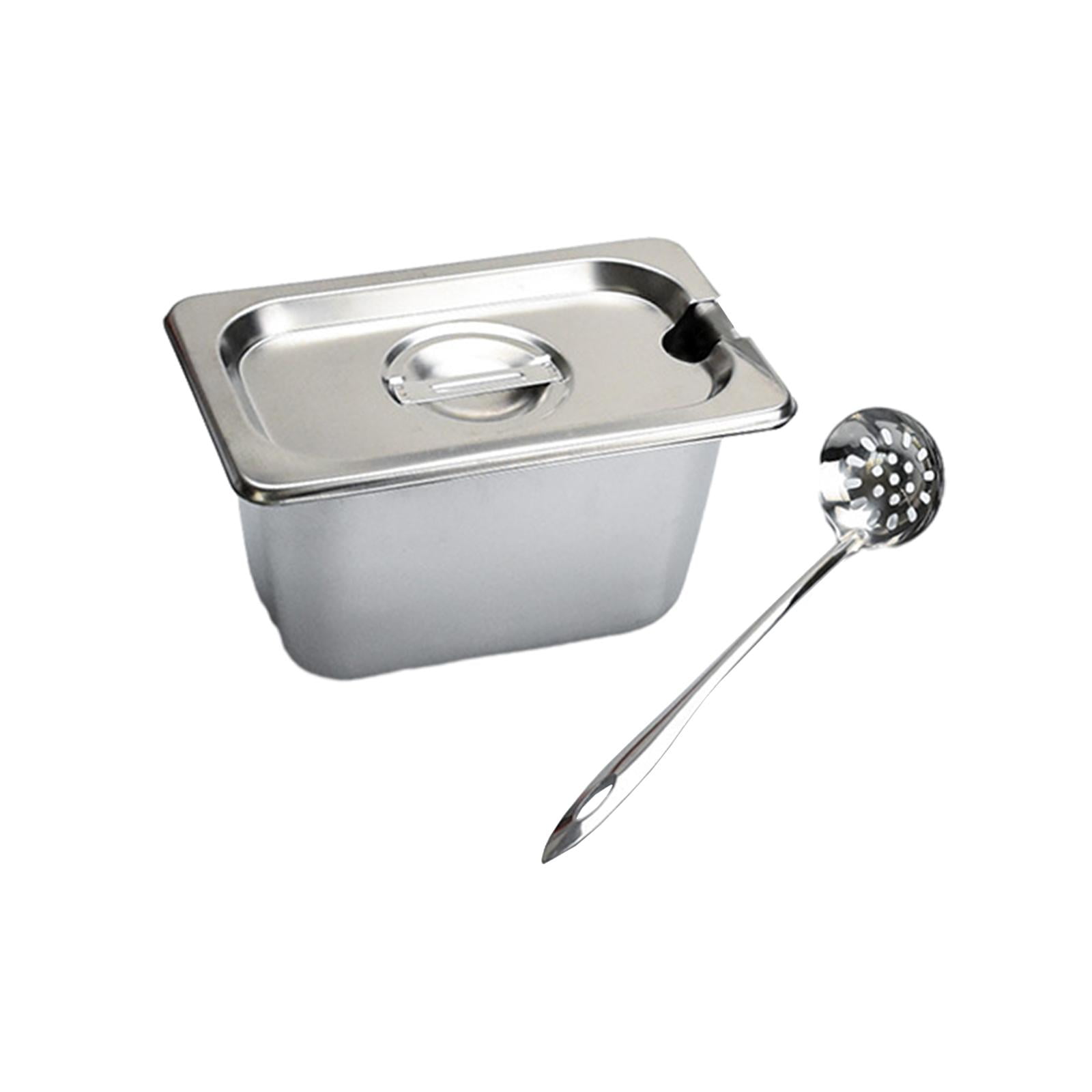 Stainless Steel Hotel Pans Steam Table Pan with Lids Commercial Food Storage Containers Chafing Dishes for Dish Kitchen Home B