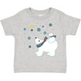 thumbnail image 3 of Inktastic Christmas Polar Bear and Cub with a star Boys or Girls Toddler T-Shirt, 3 of 5