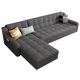 thumbnail image 5 of modern black fancy sofas beds stretch storage cute modular lazzy folding living room sofas foldable lounge divano home furniture My Lux Decor Round, 5 of 14