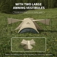 thumbnail image 3 of Tienda de campaña Naturehike UL Star River para 2 personas, impermeable 1,85 kg, 3 of 8