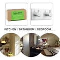 thumbnail image 4 of Gancho para toallas, gancho para bata autoadhesivo, 2 ganchos de pared, ganchos para toallero de baño y cocina de acero inoxidable, no perforan agujeros, son fáciles de instalar, súper pegajosos Sailing Electrónica, 4 of 4