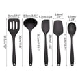 thumbnail image 2 of Up to 65% off Kitchen Gadgets 5 Piece Silicone Spatula Set, Kitchen Silicone Spatula Utensil Set For Nonstick Cookware For Cooking Baking Mix Kitchen Organizers and Storage, 2 of 2