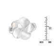 thumbnail image 5 of Hawaiian Plumeria Flower White Seashell Inlay Sterling Silver Floral Ring-8, 5 of 5
