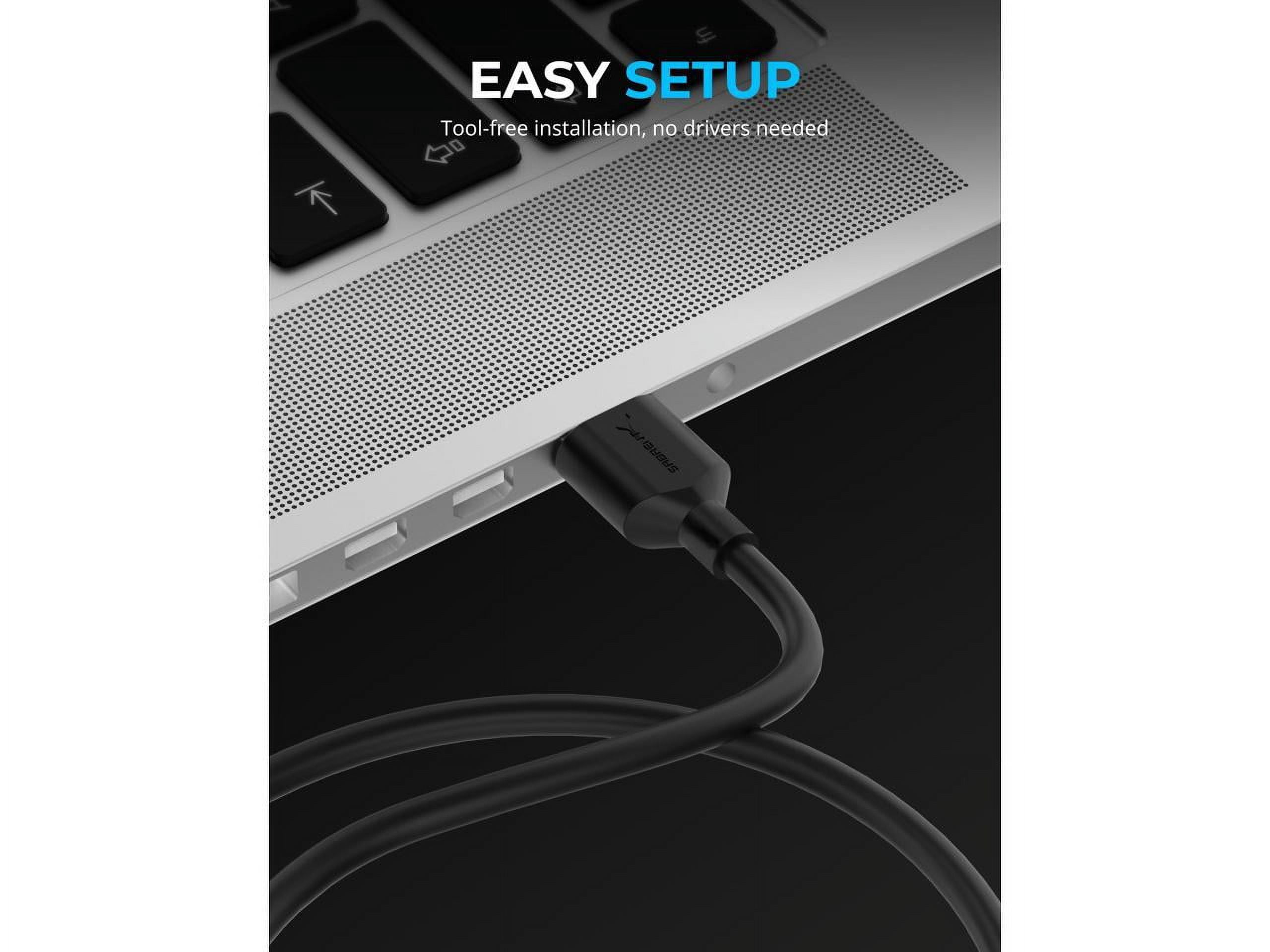 SABRENT USB 3.2 Type A to SATA/U2 SSD Adapter Cable [EC-U2SA]
