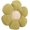 Green, variant on Six Petal Flower Seat Cushion, 15.7 Inch Corduroy Macaron Decorative Throw Pillow for Sofa Living Room,Purple