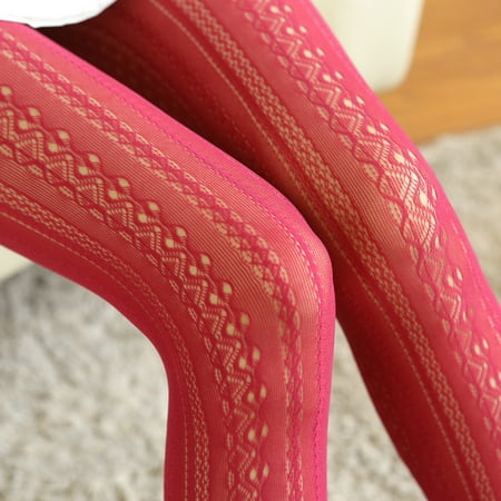 

Bessbest New Year Women Retro Slim Transparent Carved Lace Stockings Pantyhose Hollow Socks Tights Stocking
