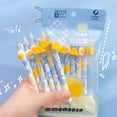 thumbnail image 1 of YAOMOBB Pen Gel Pen Set 6Pcs 0.5mm Quick Drying Smooth Writing Sea Salt Cheese Theme, 1 of 6