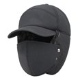 thumbnail image 1 of Gorro de invierno Nrmrqz 3 en 1, resistente al viento, térmico, con orejeras y mascarilla extraíble para hombre y mujer | Forro cálido de poliéster | Ideal para deportes y actividades al aire libre |, 1 of 1