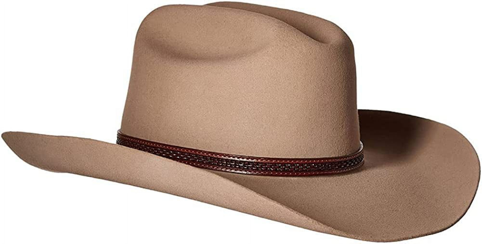 Stetson Tellus Shantung Chocolate Unisex Straw Cowboy Hat XSTELS-253622 XL