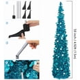 thumbnail image 3 of Fall Tree Home Decor Pop Up Tree with Lights & Timer & Modes Collapsible Tinsel Pencil Tree for Autumn Harvest Porch Thanksgiving Party Decorations Maple Leaves, 3 of 7