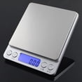 thumbnail image 1 of Heliisoer 0.1Gram Precision Jewelry Electronic Digital Weight Pocket Scale 2000g, 1 of 7