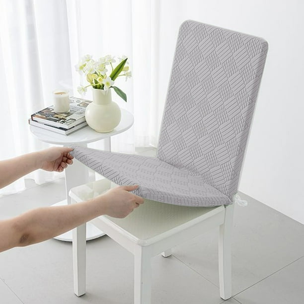 Xihbxyly Ofertas Prime Del Día Solo Hoy Liquidación Juego de 2 Fundas Elásticas para Sillas de Comedor, Antideslizantes, Extraíbles, para Cocina, Comedor, Hotel.