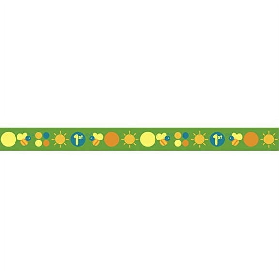 Winnie the Pooh Balloon 1st Birthday Crepe Paper Streamer (1ct)