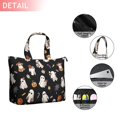 thumbnail image 2 of Costumed Ghost Halloween Pattern Travel Tote Bags for Women Carry On,Large Weekender Bags for Women Travel,Multi Functional Duffle Bag for Work,Shopping,Sports, 2 of 5