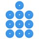thumbnail image 1 of Greeniant 10Pcs Flat Cones Non Slip Training Spot Markers for Boxing Baseball Soccer  Deportes y aire libre Azul, 1 of 1