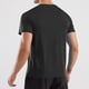 thumbnail image 4 of pstuiky camisetas para hombre, Camisa informal de malla con agujeros, ventilación, cremallera y solapa de manga corta para hombre, color liso camisas casuales para hombre l, 4 of 9