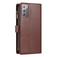 thumbnail image 3 of Funda tipo cartera de PU para Samsung Note 20 con cordón, ranura para múltiples tarjetas, protección total, estilo retro, material PU+TPU, 3 of 5