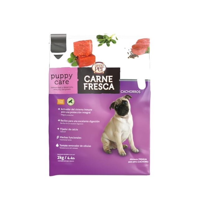 Alimento para perro Grand Pet Carne Fresca Cachorro 2 kg