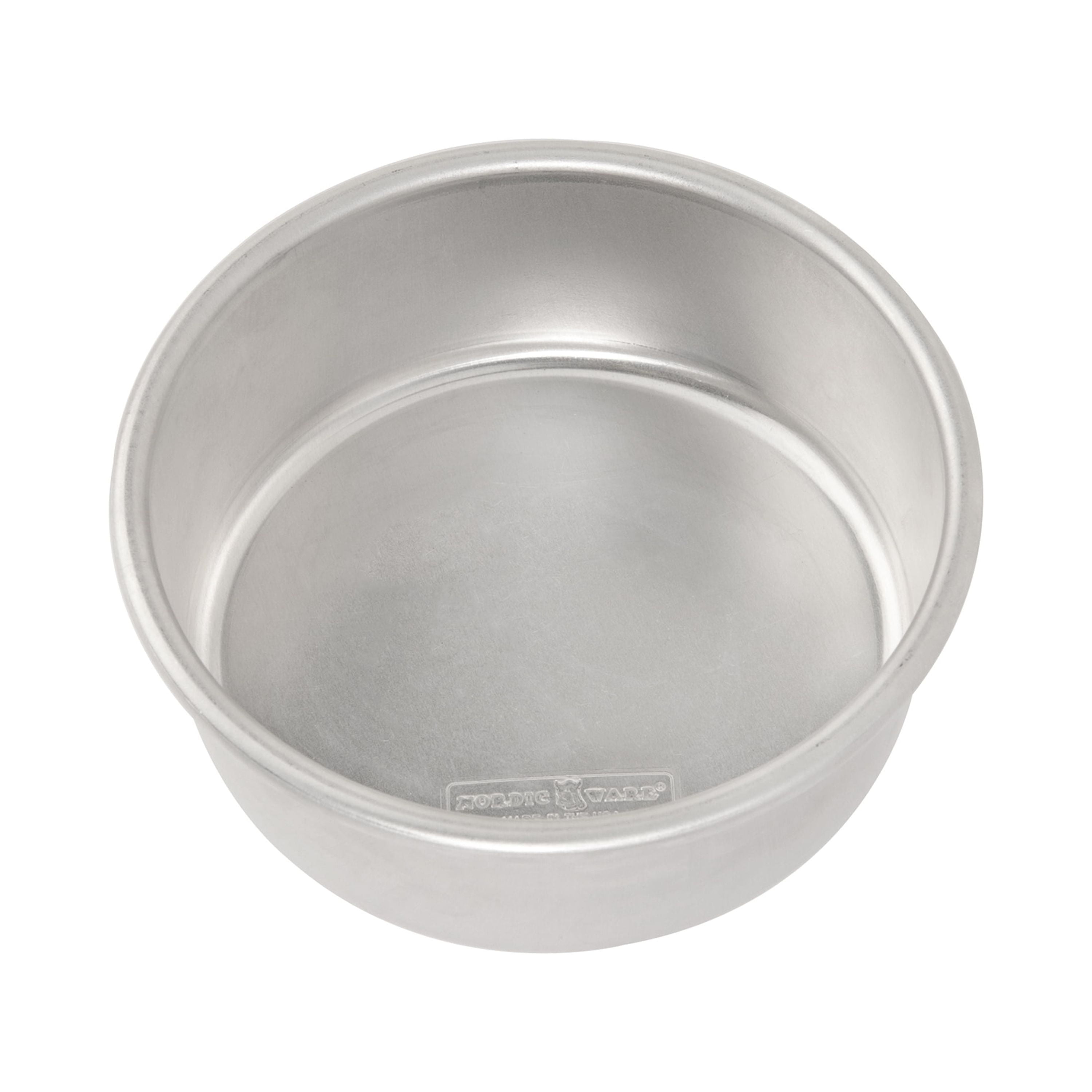 Nordic Ware 4pc Natural Aluminum Round Cake Pan Set, 10", 8", 6" and 4"