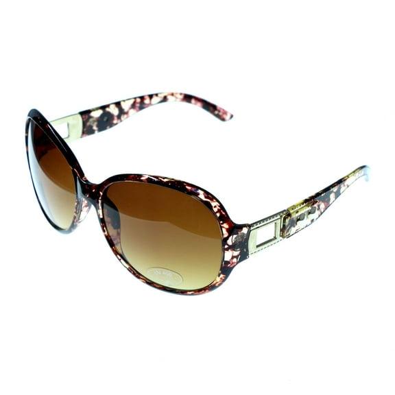 Mi Amore UV protection Goggle-Sunglasses Tortoise-Shell Frame/Brown Lens