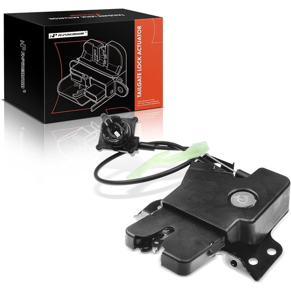 A-Premium Rear Tailgate Trunk Latch Lock Actuator Compatible with Ford & Mercury Vehicles - Crown Victoria/Grand Marquis 2004-2011, Marauder 2004, Sedan, with Remote Release - Replace# 4W7Z5443200AA