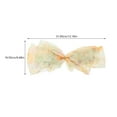 thumbnail image 2 of KAKOWELY 1Set Hair Bow Barrettes Yellow Big Bow Hair Bow Clip 31x16.5x3in, 2 of 8