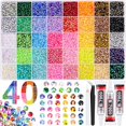 thumbnail image 1 of Kit BELLEBOOST de 45.000 piezas de strass de resina multicolor de 3 mm, 1 of 7