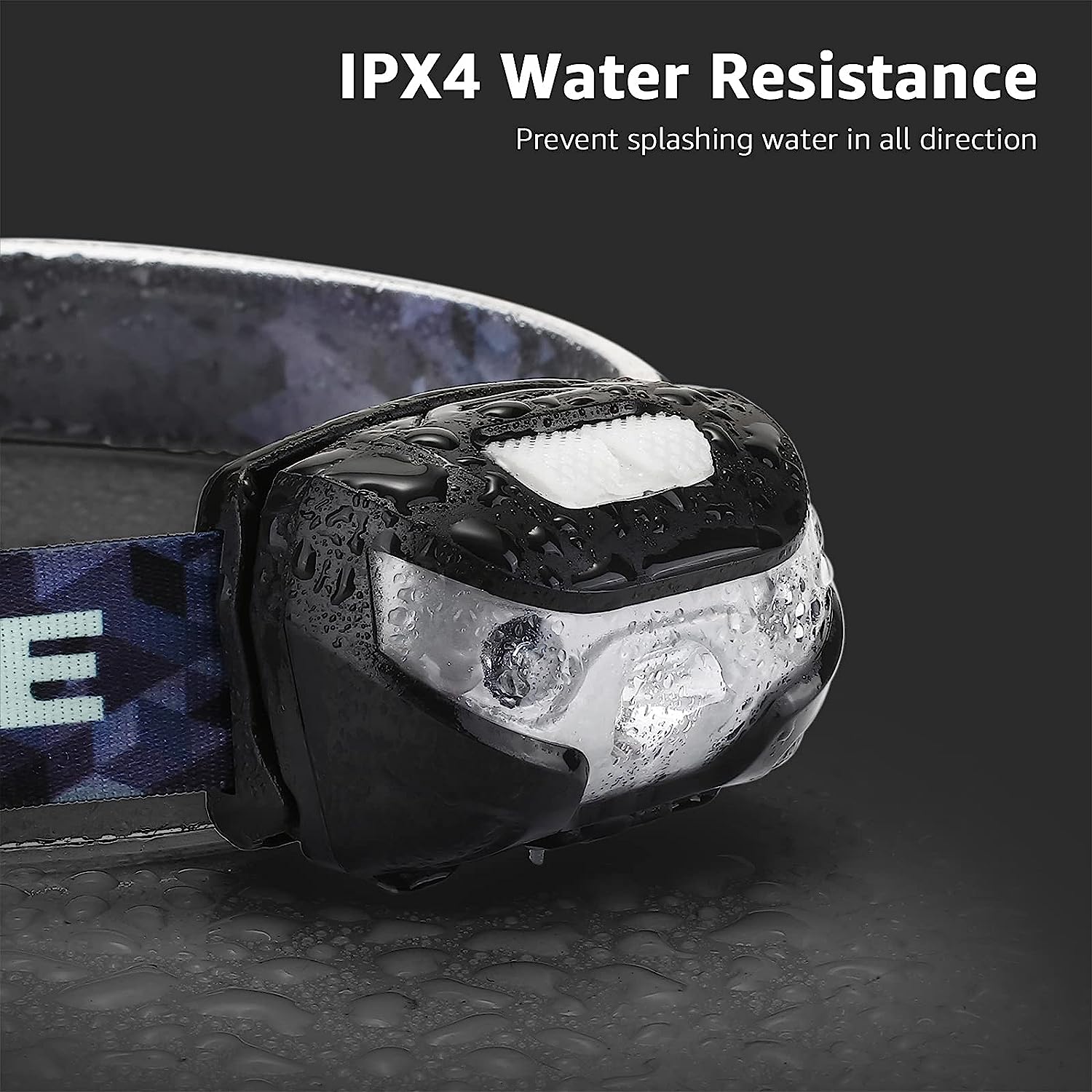 Lepro Rechargeable LED Headlamp, 300 Lumens photo 2