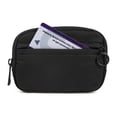 thumbnail image 5 of Cartera con llavero para mujer The Iris Wallet, billetera con cremallera, resistente al agua, de nailon, para tarjetas, con ventana transparente para identificación, 5 of 5
