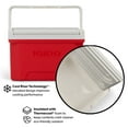 thumbnail image 4 of Igloo Small Cooler, 9 Quart Laguna Ice Chest, 13 Can Capacity, Red, 4 of 16