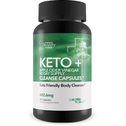 Pro Divinity Labs Keto + Apple Cider Vinegar 90 Day Supply Cleanse Capsules - Keto Friendly Body Cleanser to Promote Overall Health - Premium Antioxidant & Fiber Support for Digestive & Immune Health