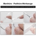 thumbnail image 7 of syligr 6 Piece Nail Clippers Set for Ingrown Toenails and Thick Nails with Cuticle Pusher Pedicure Knife Nail File Stainless Steel Foot Care Kit for Men Women Seniors, 7 of 7