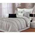 thumbnail image 2 of Chic Home DS0750-BIB-US Romantica Duvet Cover Set with Sheets, Shams & Decorative Pillow - Taupe - King - 8 Piece, 2 of 2