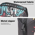 thumbnail image 4 of Christmas Waterproof Oxford Fabric USB Organizer Storage Box Charger Phone Case Cell Phone Cord Organizer 5.9x9.44x3.14 in., 4 of 6