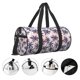 thumbnail image 3 of Balery Tropics Palm Trees Bolsa de Gimnasio para Mujeres y Hombres, Bolsa de Viaje Impermeable, Bolsa de Fin de Semana con Compartimento para Zapatos y Bolsillo Húmedo, 3 of 6