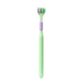thumbnail image 1 of 3 Sided Toothbrush Adult Three Headed U-shaped Macaron Color щг ζщ δэ ., I9, 1 of 1