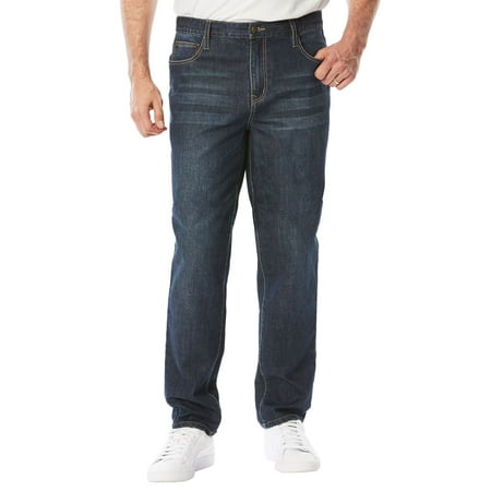 Big And Tall Stretch Jeans - Liberty Blues Men's Big & Tall Relaxed Fit 5-pocket Stretch Jeans