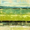 thumbnail image 3 of King 15x15 Black Modern Framed Museum Art Print Titled - Greenscape I, 3 of 5